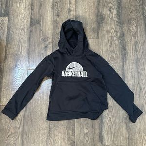 Boys small black Nike hoodie